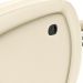 Poltrona do Papai Reclinável Kalie Glider Giratória Massagem FH9 PU Bege - Mpozenato