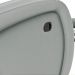 Poltrona do Papai Reclinável Kalie Glider Giratória Massagem FH9 PU Cinza - Mpozenato