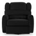 Poltrona do Papai Reclinável Kalie Glider Giratória Massagem FH9 PU Preto - Mpozenato