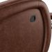 Poltrona do Papai Reclinável Kalie Glider Giratória USB FH9 PU Marrom Brilho - Mpozenato