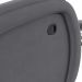 Poltrona do Papai Reclinável Kalie Glider Giratória USB FH9 Veludo Cinza - Mpozenato