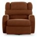 Poltrona do Papai Reclinável Kalie Glider Giratória USB FH9 Veludo Terracota - Mpozenato
