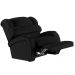 Poltrona do Papai Reclinável Kalie Manual Gatilho FH9 PU Preto - Mpozenato