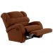 Poltrona do Papai Reclinável Kalie Manual Gatilho FH9 Veludo Terracota - Mpozenato