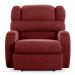 Poltrona do Papai Reclinável Kalie Power Elétrica FH9 Veludo Vermelho - Mpozenato