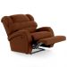 Poltrona do Papai Reclinável Kalie Power Elétrica USB FH9 Veludo Terracota - Mpozenato