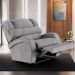 Poltrona do Papai Reclinável Kalie Power Touch FH9 Linho Cinza - Mpozenato