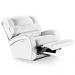 Poltrona do Papai Reclinável Kalie Power Touch FH9 PU Branco - Mpozenato