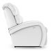 Poltrona do Papai Reclinável Kalie Power Touch FH9 PU Branco - Mpozenato