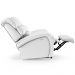 Poltrona do Papai Reclinável Kalie Power Touch FH9 PU Branco - Mpozenato