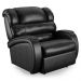 Poltrona do Papai Reclinável Kalie Power Touch FH9 PU Preto Brilho - Mpozenato