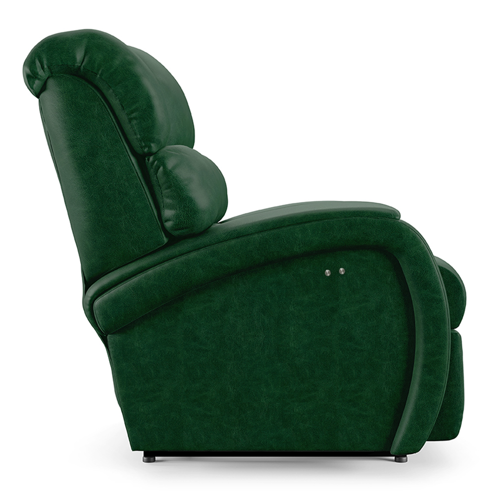 Poltrona do Papai Reclinável Kalie Power Touch FH9 PU Verde Musgo - Mpozenato