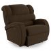 Poltrona do Papai Reclinável Kalie Power Touch FH9 Veludo Marrom - Mpozenato