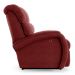 Poltrona do Papai Reclinável Kalie Power Touch FH9 Veludo Vermelho - Mpozenato