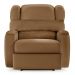 Poltrona do Papai Reclinável Kalie Power Touch Massagem FH9 PU Caramelo - Mpozenato