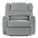 Poltrona do Papai Reclinável Kalie Power Touch Massagem FH9 PU Cinza - Mpozenato