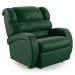 Poltrona do Papai Reclinável Kalie Power Touch Massagem FH9 PU Verde Musgo - Mpozenato