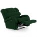 Poltrona do Papai Reclinável Kalie Power Touch Massagem FH9 Veludo Verde - Mpozenato