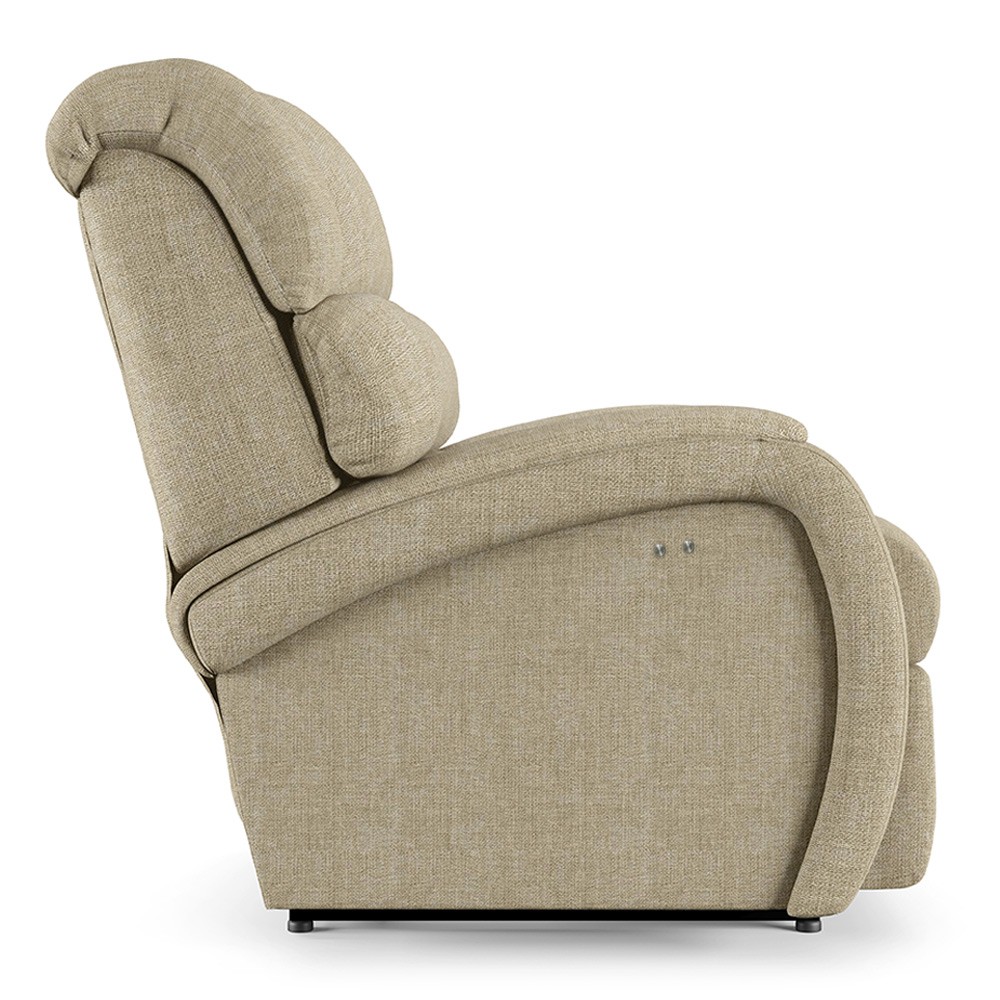 Poltrona do Papai Reclinável Kalie Power Touch USB FH9 Linho Bege - Mpozenato