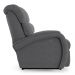 Poltrona do Papai Reclinável Kalie Power Touch USB FH9 Veludo Cinza - Mpozenato