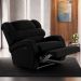 Poltrona do Papai Reclinável Kalie Power Touch USB FH9 Veludo Preto - Mpozenato