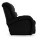Poltrona do Papai Reclinável Kalie Power Touch USB FH9 Veludo Preto - Mpozenato