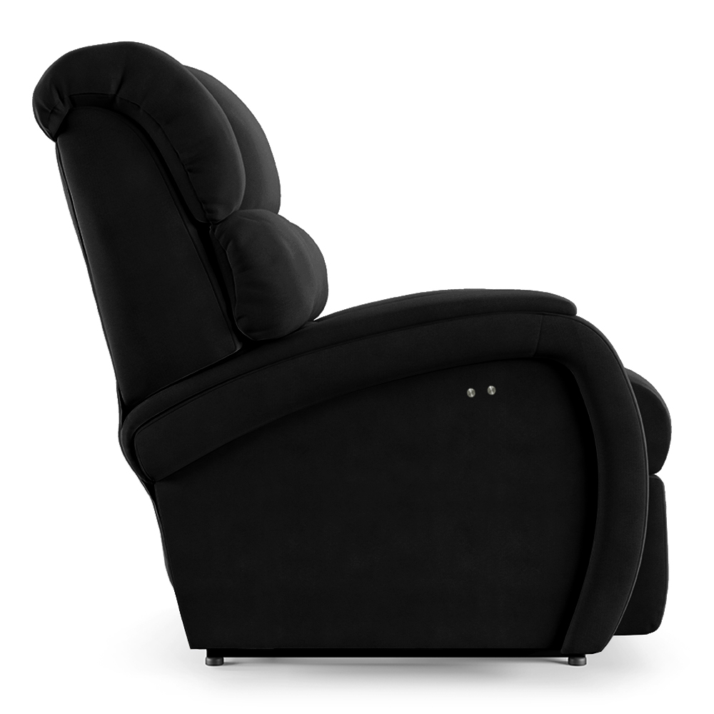 Poltrona do Papai Reclinável Kalie Power Touch USB FH9 Veludo Preto - Mpozenato