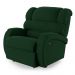 Poltrona do Papai Reclinável Kalie Power Touch USB FH9 Veludo Verde - Mpozenato