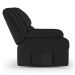 Poltrona do Papai Reclinável Pietra Controle Power Elétrico USB FH9 PU Preto - Mpozenato