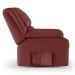 Poltrona do Papai Reclinável Pietra Controle Power Elétrico USB FH9 PU Vermelho - Mpozenato