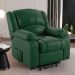 Poltrona do Papai Reclinável Pietra Elevação Lift Elétrico FH9 PU Verde Musgo - Mpozenato