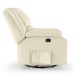 Poltrona do Papai Reclinável Pietra Glider Giratória USB FH9 PU Bege - Mpozenato