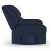 Poltrona do Papai Reclinável Pietra Power Elétrica FH9 PU Azul - Mpozenato