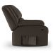 Poltrona do Papai Reclinável Pietra Power Elétrica FH9 PU Marrom - Mpozenato