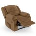 Poltrona do Papai Reclinável Pietra Power Elétrica Massagem FH9 PU Caramelo - Mpozenato