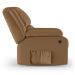 Poltrona do Papai Reclinável Pietra Power Elétrica Massagem FH9 PU Caramelo - Mpozenato