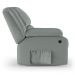Poltrona do Papai Reclinável Pietra Power Elétrica Massagem FH9 PU Cinza - Mpozenato