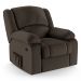 Poltrona do Papai Reclinável Pietra Power Elétrica Massagem FH9 PU Marrom - Mpozenato