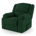 Poltrona do Papai Reclinável Pietra Power Elétrica USB FH9 Veludo Verde - Mpozenato