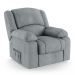 Poltrona do Papai Reclinável Pietra Power Touch FH9 Linho Cinza - Mpozenato