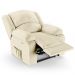 Poltrona do Papai Reclinável Pietra Power Touch FH9 PU Bege - Mpozenato