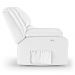 Poltrona do Papai Reclinável Pietra Power Touch FH9 PU Branco - Mpozenato