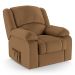 Poltrona do Papai Reclinável Pietra Power Touch FH9 PU Caramelo - Mpozenato