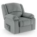Poltrona do Papai Reclinável Pietra Power Touch FH9 PU Cinza - Mpozenato