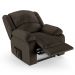 Poltrona do Papai Reclinável Pietra Power Touch FH9 PU Marrom - Mpozenato