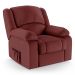 Poltrona do Papai Reclinável Pietra Power Touch FH9 PU Vermelho - Mpozenato