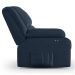 Poltrona do Papai Reclinável Pietra Power Touch FH9 Veludo Azul - Mpozenato