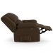 Poltrona do Papai Reclinável Pietra Power Touch FH9 Veludo Marrom - Mpozenato