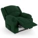 Poltrona do Papai Reclinável Pietra Power Touch FH9 Veludo Verde - Mpozenato