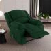Poltrona do Papai Reclinável Pietra Power Touch FH9 Veludo Verde - Mpozenato